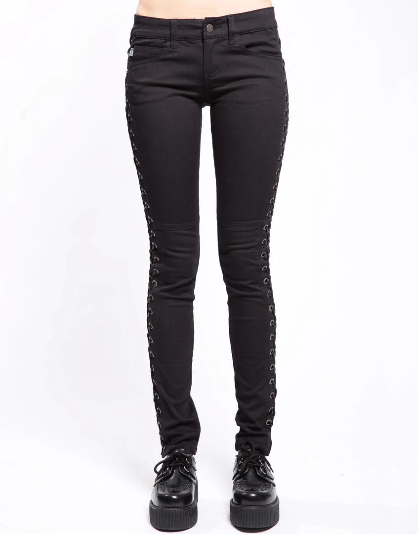 Trippnyc.com SIDE LACE JEAN Women 1 Trippnyc.com SIDE LACE JEAN Women