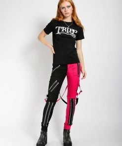 Trippnyc.com Women TRIPP NYC WHITE LOGO TEE