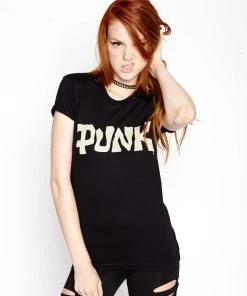 Trippnyc.com Women ADULT PUNK LOGO TEE