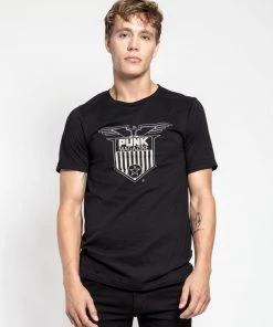 Trippnyc.com UNISEX PUNK EMBLEM TEE