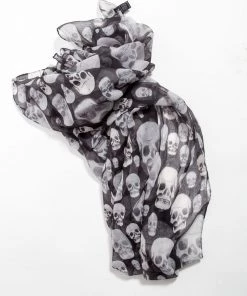 Trippnyc.com Women SKULL SCARF