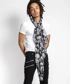 Trippnyc.com Women SKULL SCARF