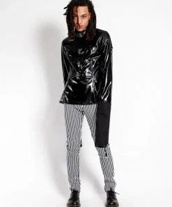Trippnyc.com VINYL BONDAGE LOCK JACKET Women