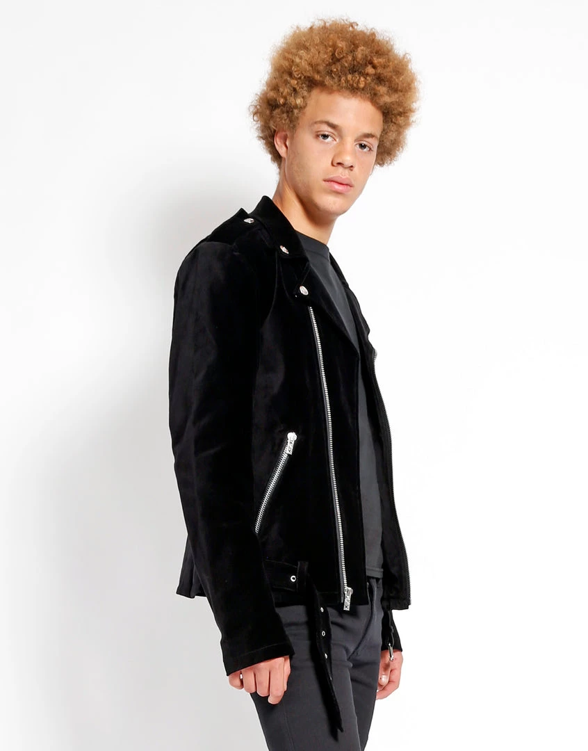 Trippnyc.com Women VELVET MOTO JACKET 7 Trippnyc.com Women VELVET MOTO JACKET