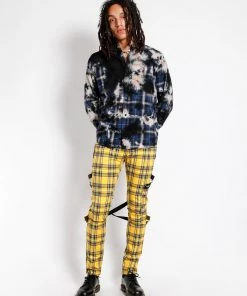 Trippnyc.com Men TRASH & VAUDEVILLE DYED FLANNEL