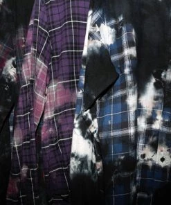 Trippnyc.com Men TRASH & VAUDEVILLE DYED FLANNEL