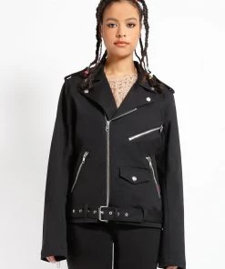 Trippnyc.com TRASH & VAUDEVILLE BIKER MOTO JACKET Women