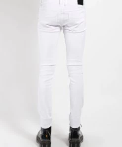 Trippnyc.com Men TRASH & VAUDEVILLE WHITE SKINNY JEAN