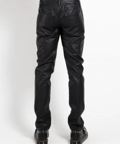 Trippnyc.com Men FAUX LEATHER PANT