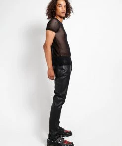 Trippnyc.com Men FAUX LEATHER PANT